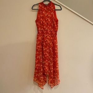 Sam Edelman- bright, floral dress-size 4